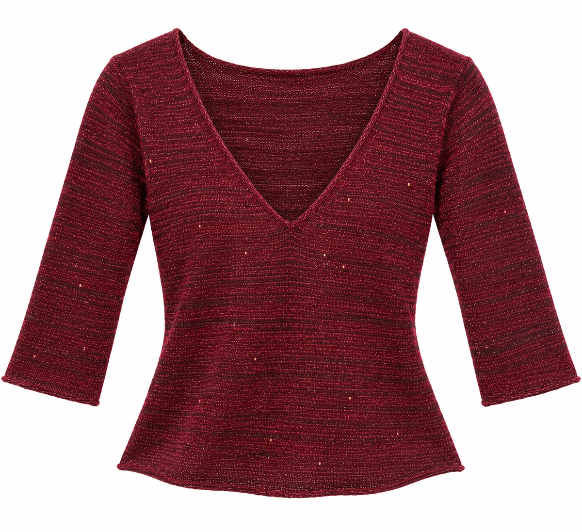 Charlize Deep V Sweater