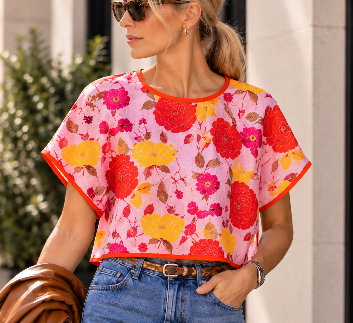 Coimbra Floral Top
