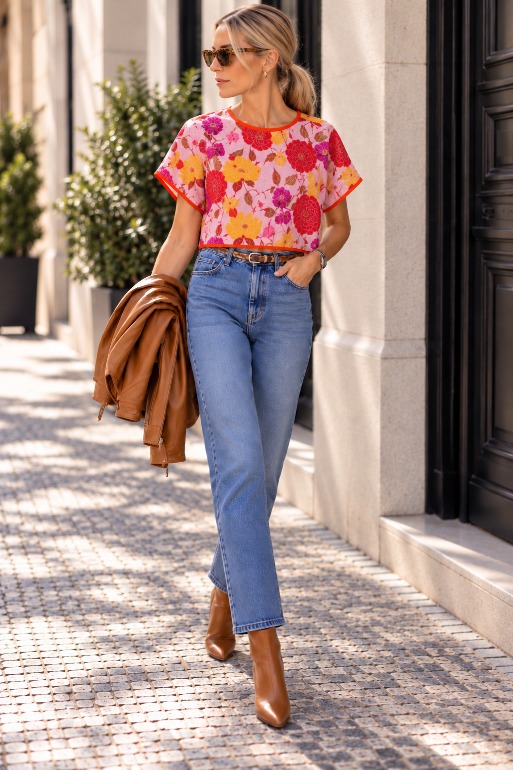 Coimbra Floral Top