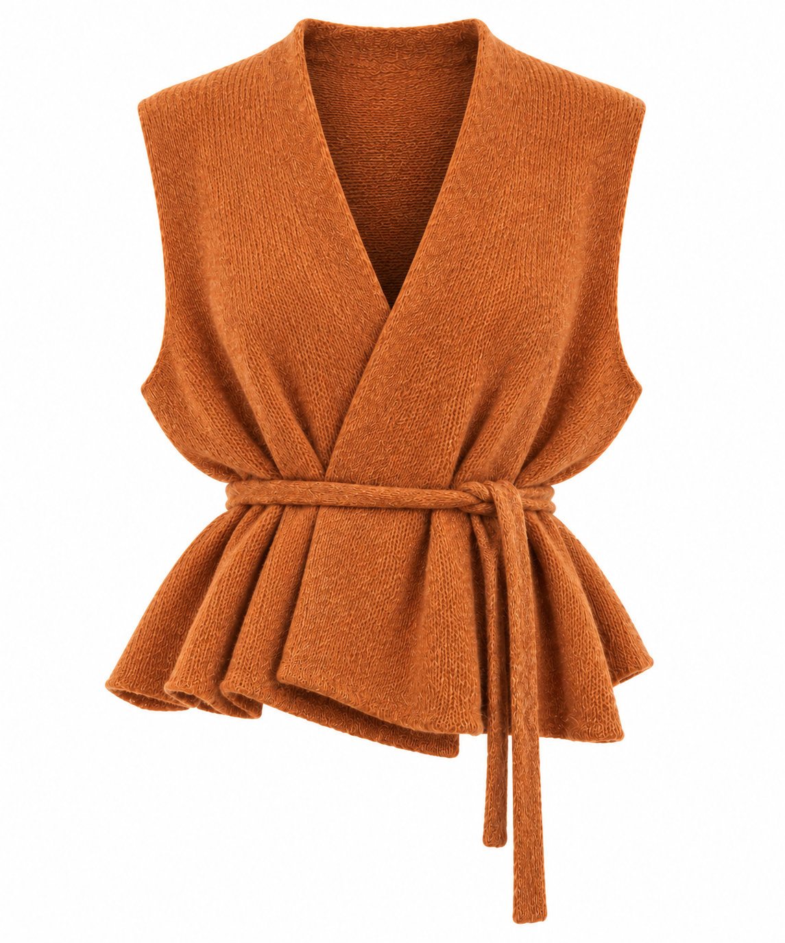 Wrap Tie Open Vest